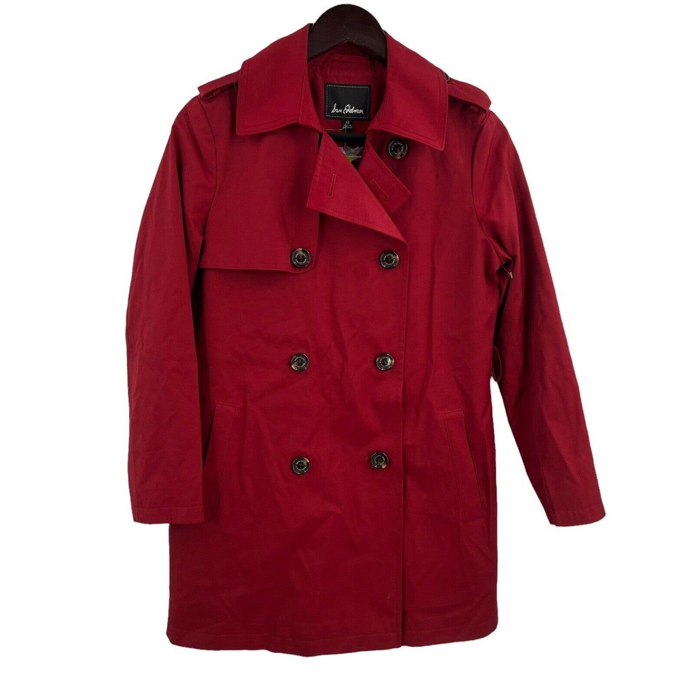 Sam Edelman Red Trench Size XS New